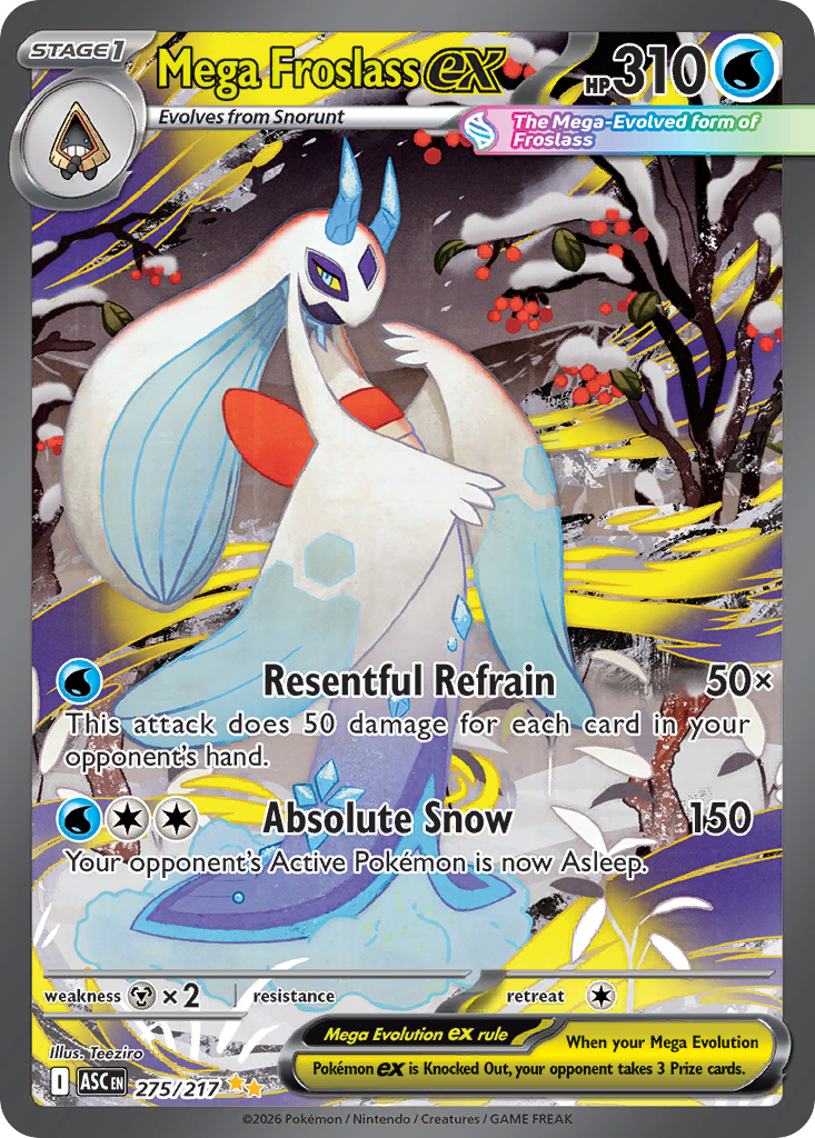 Mega Froslass ex (Ascended Heroes 275)
