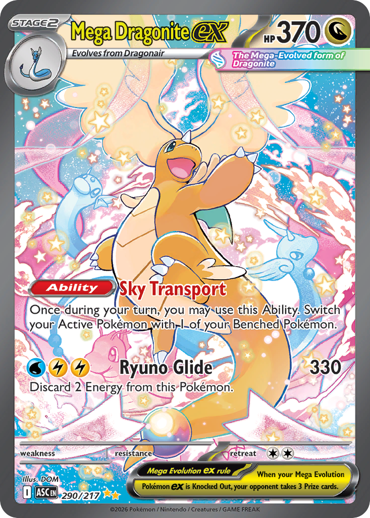 Mega Dragonite ex (Ascended Heroes 290)