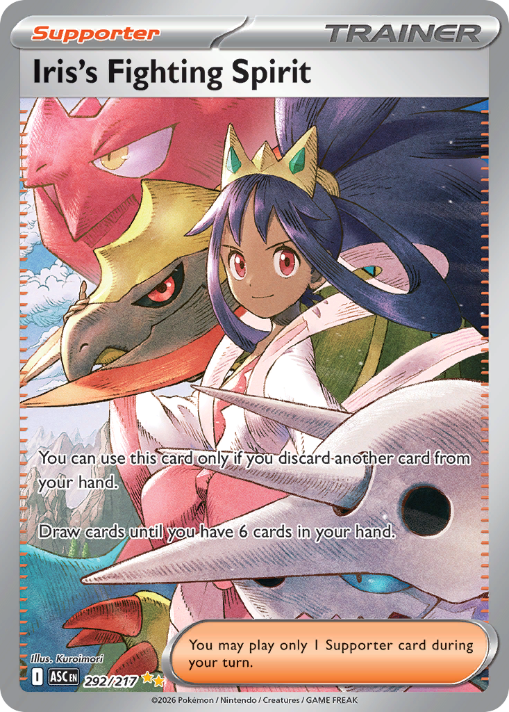 Iris's Fighting Spirit (Ascended Heroes 292)