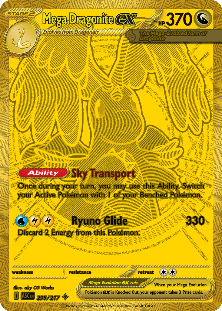 Mega Dragonite ex (Ascended Heroes 295)