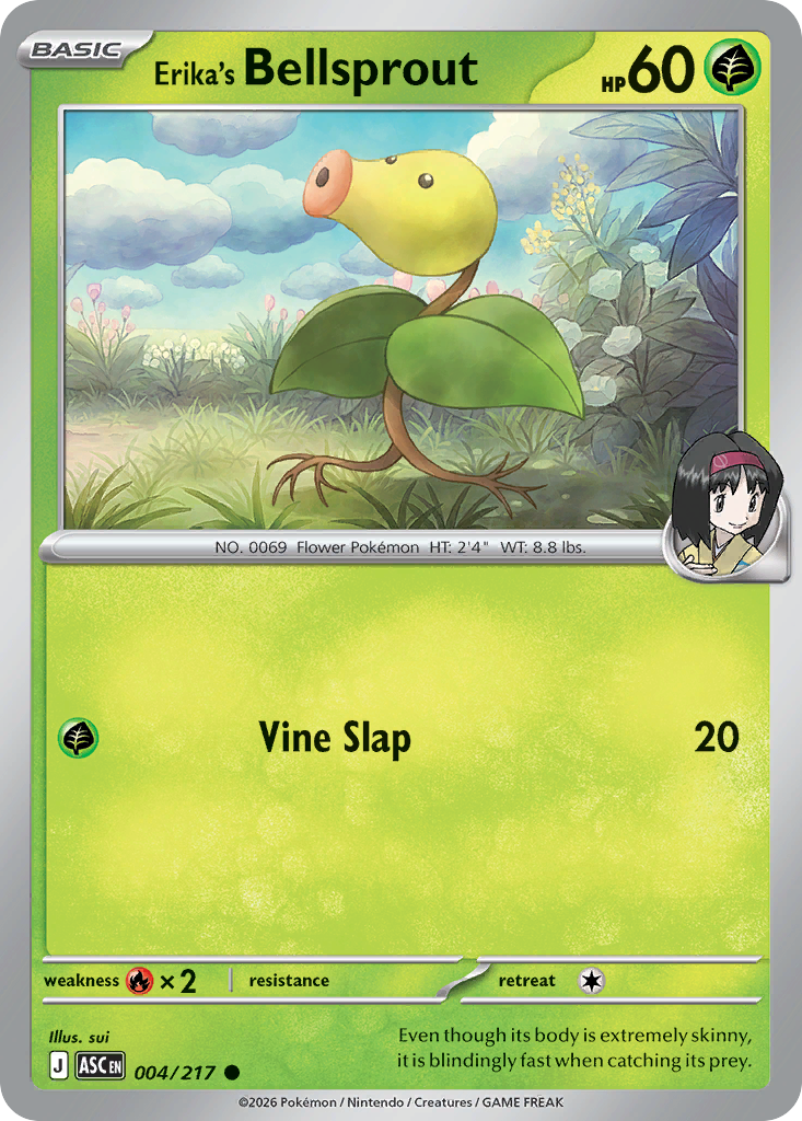 Erika's Bellsprout (Ascended Heroes 4)