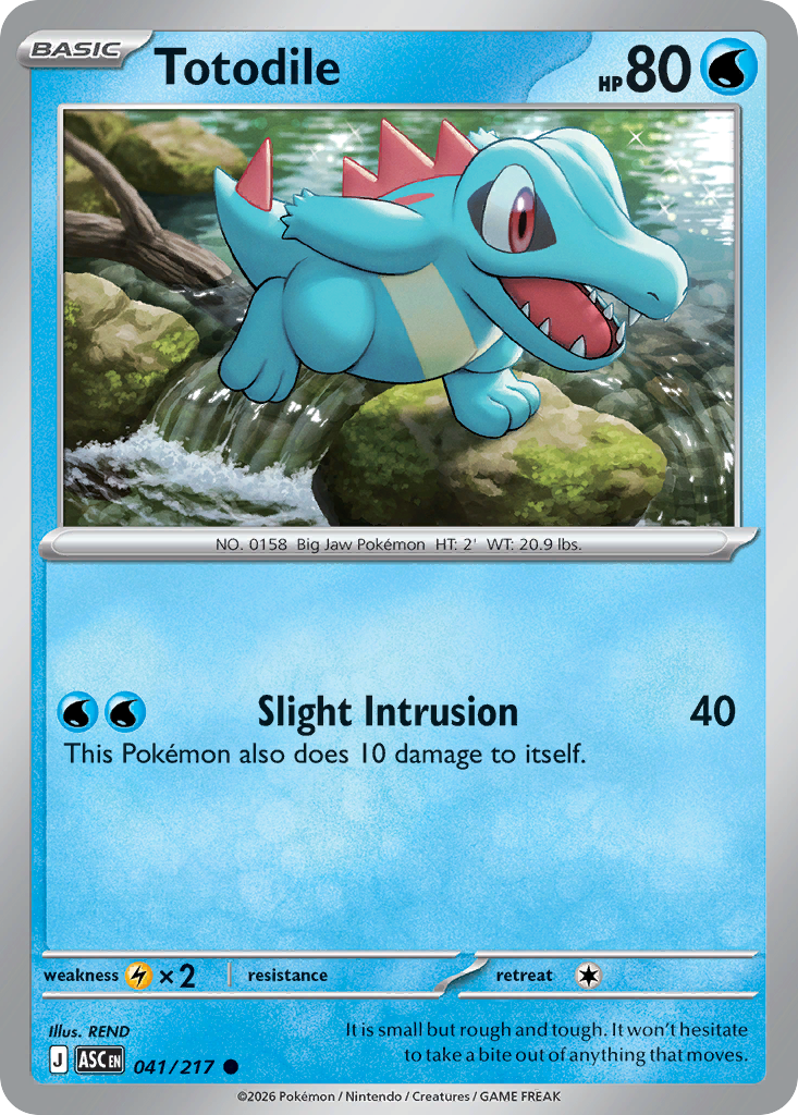 Totodile (Ascended Heroes 41)