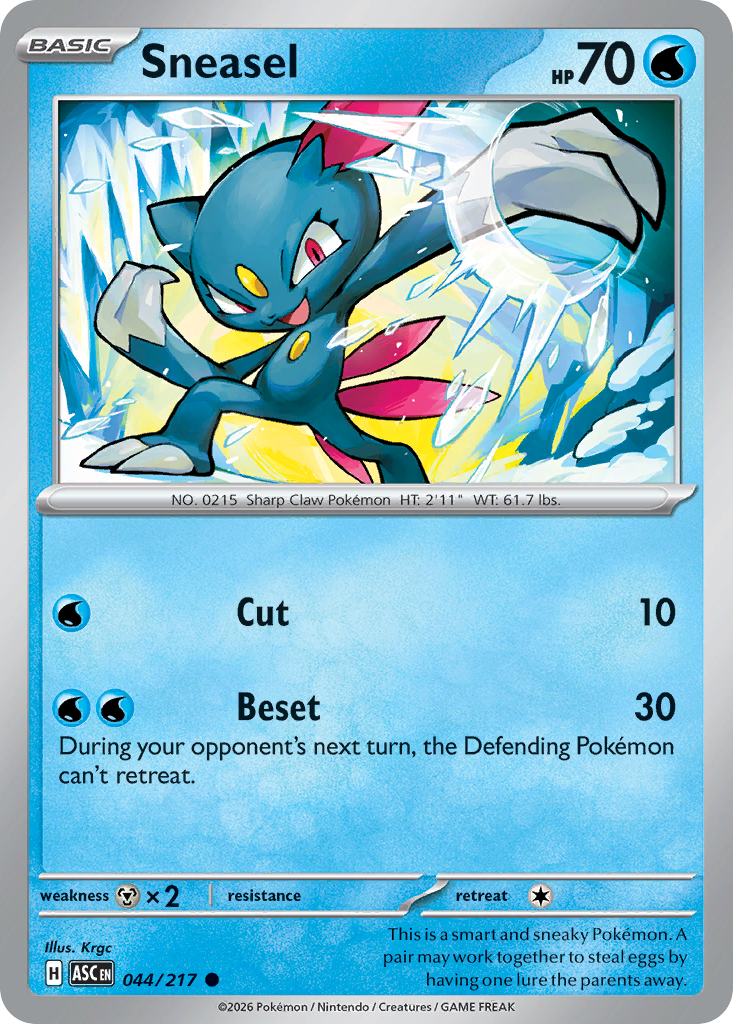 Sneasel (Ascended Heroes 44)