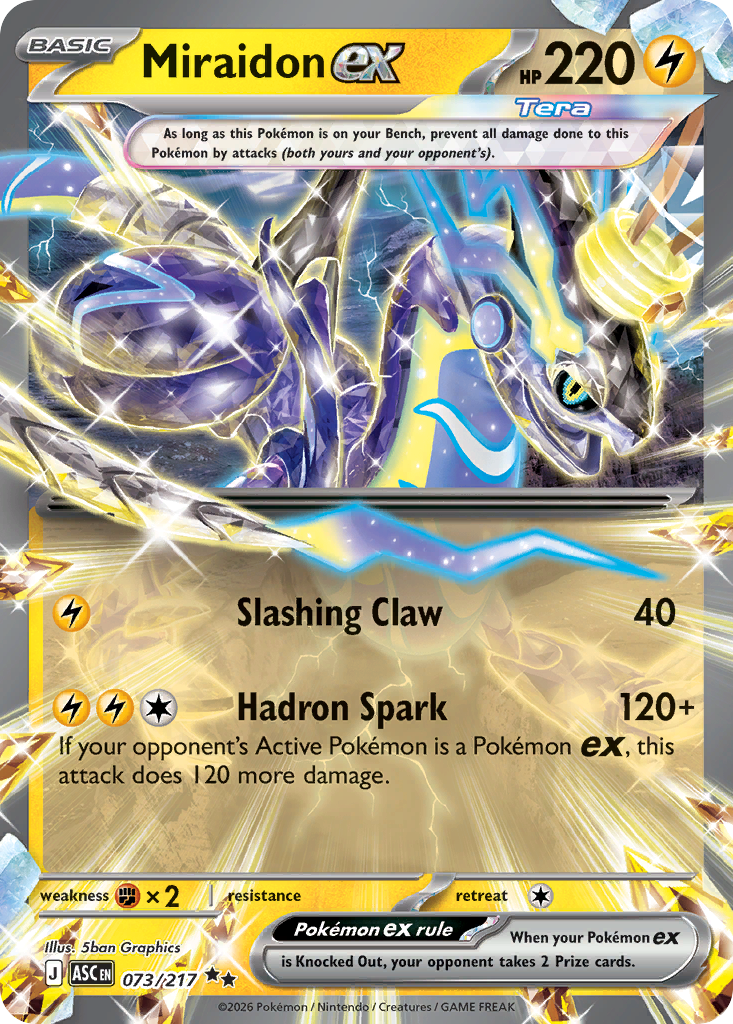 Miraidon ex (Ascended Heroes 73)