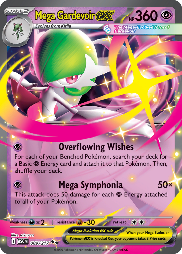 Mega Gardevoir ex (Ascended Heroes 89)