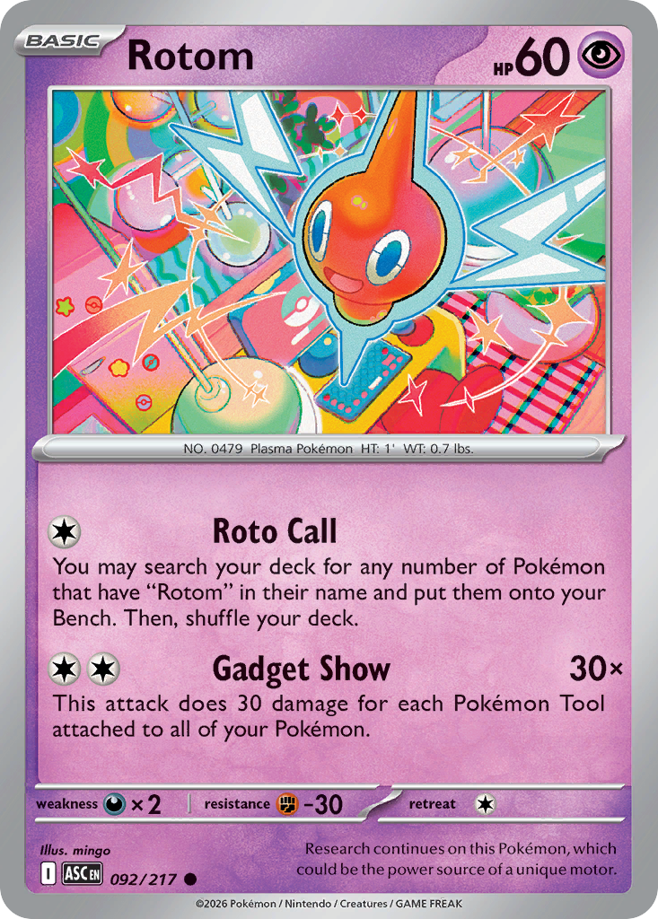 Rotom (Ascended Heroes 92)