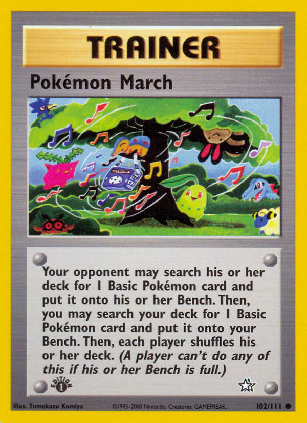 Pokémon March (Neo Genesis 102)