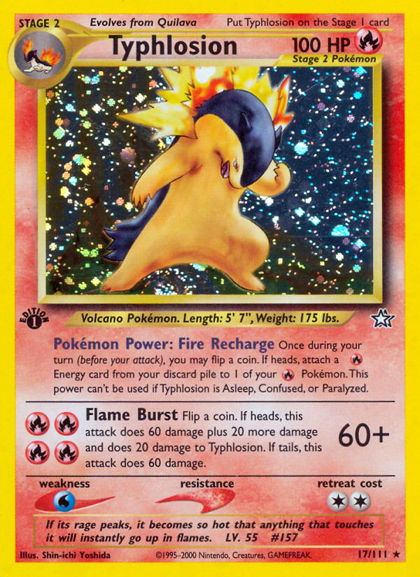 Typhlosion (Neo Genesis 17)