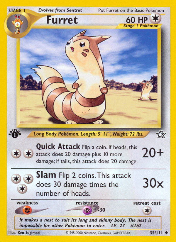 Furret (Neo Genesis 35)