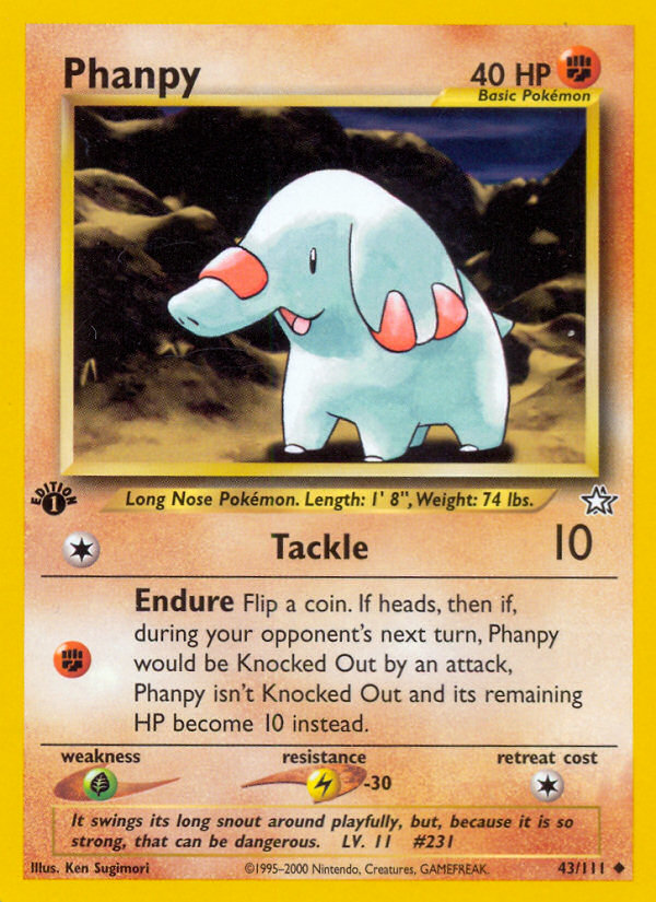 Phanpy (Neo Genesis 43)