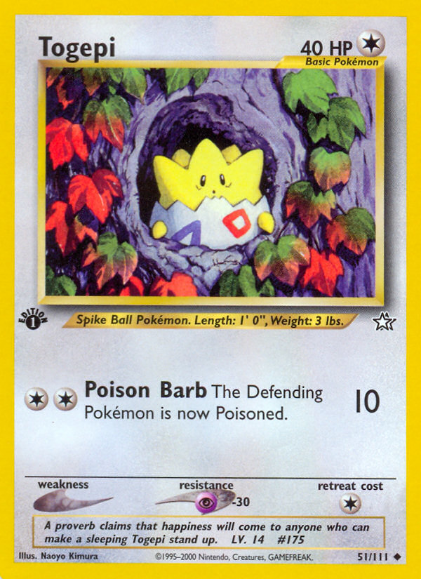 Togepi (Neo Genesis 51)