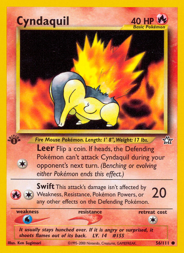Cyndaquil (Neo Genesis 56)