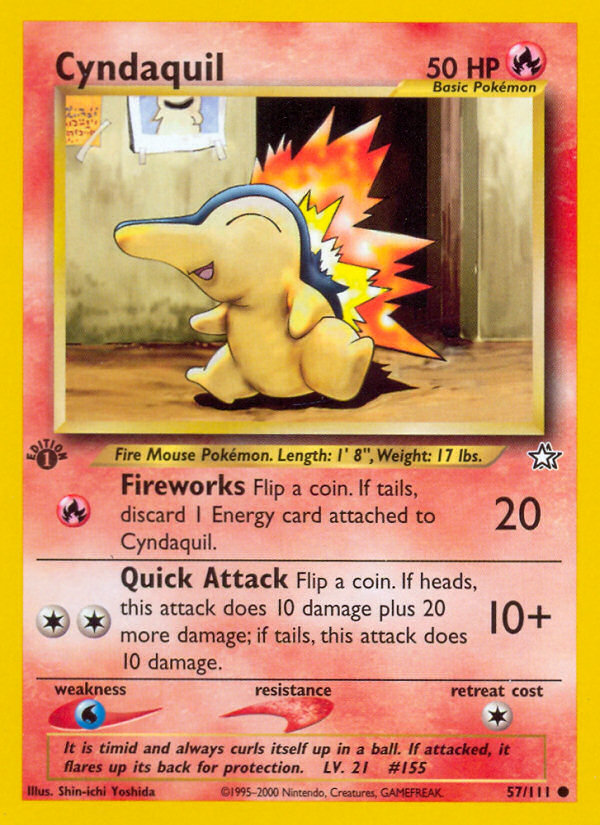 Cyndaquil (Neo Genesis 57)