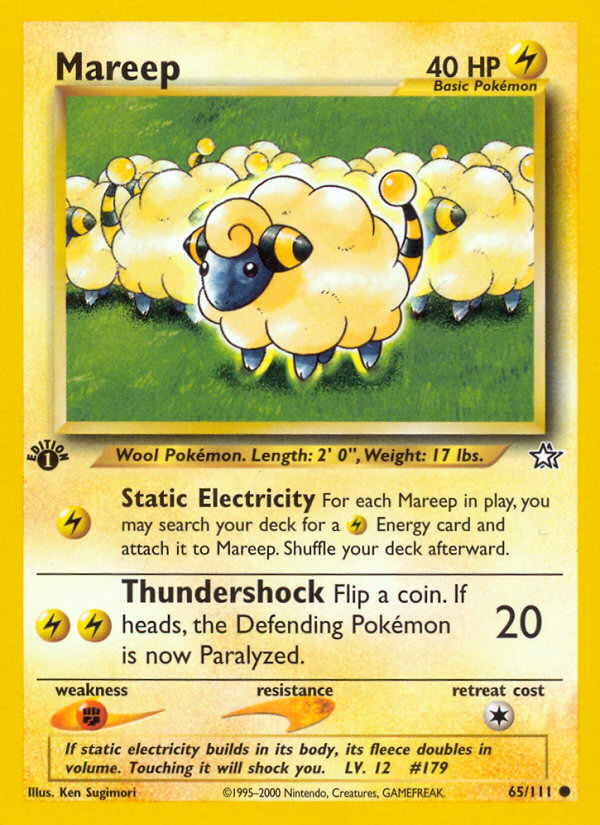 Mareep (Neo Genesis 65)