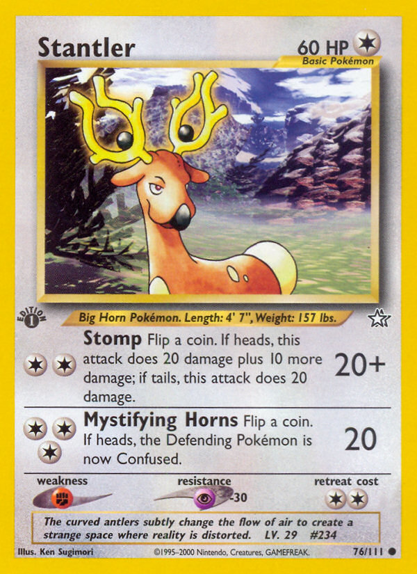 Stantler (Neo Genesis 76)