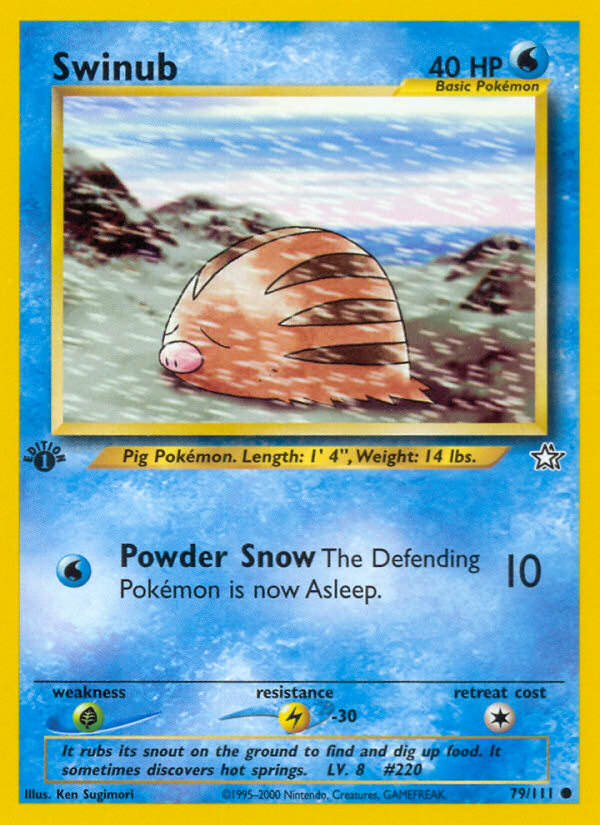 Swinub (Neo Genesis 79)
