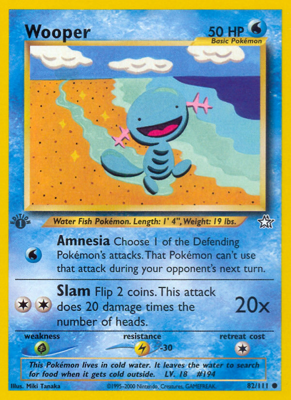Wooper (Neo Genesis 82)