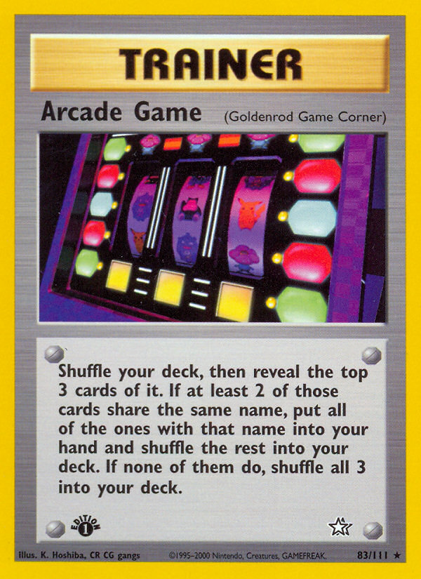 Arcade Game (Neo Genesis 83)